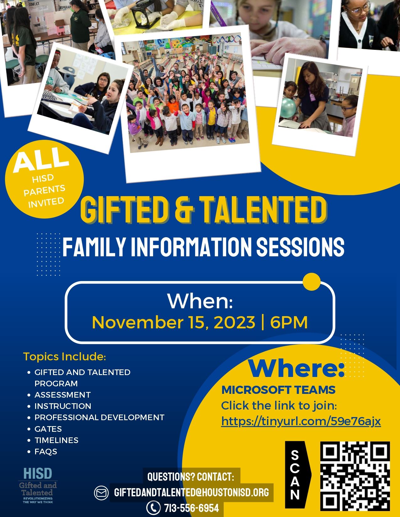 G/T Parent Information Meeting